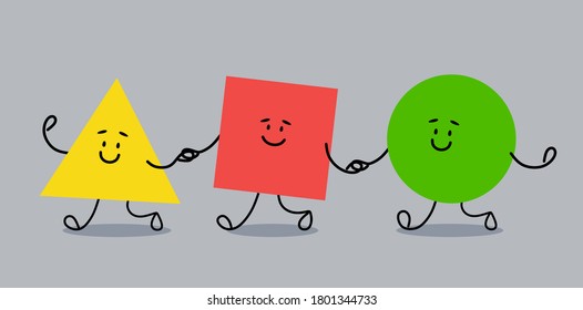 triangle square circle and rectangle clipart