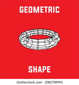 geometric shapes various abstract simple models