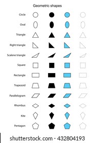 geometric shapes vector