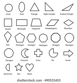 geometric shapes vector
