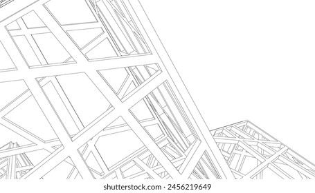 Dibujo 3d de Vector de Formas geométricas