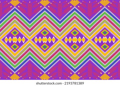 Geometric shapes vector Illustration local indigenous patterns Unique Contemporary Fashion Textiles Design Ornaments Seamless Decorative And Fabrics Graphics Colorful Modern Style Wallpaper Beautiful 