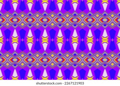 Geometric shapes vector Illustration local indigenous patterns Unique Contemporary Fashion Textiles Design Ornaments Seamless Decorative Art Fabrics Graphics Colorful Modern Style Wallpapers Beautiful