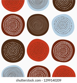 geometric shapes, vector illustration, retro wallpaper, creative wrapping paper, print on fabric