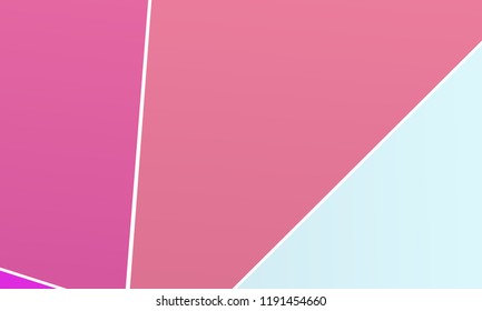 Geometric shapes Wallpaper. The combination of Triangles and irregular squares, rectangles of different shades of purple. Minimalist vector graphics. Simple design for covers, banners, cards, posters.