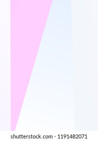 Geometric shapes Wallpaper. The combination of Triangles and irregular squares, rectangles of different shades of purple. Minimalist vector graphics. Simple design for covers, banners, cards, posters.