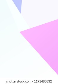 Geometric shapes Wallpaper. The combination of Triangles and irregular squares, rectangles of different shades of purple. Minimalist vector graphics. Simple design for covers, banners, cards, posters.