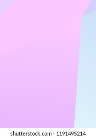 Geometric shapes Wallpaper. The combination of Triangles and irregular squares, rectangles of different shades of purple. Minimalist vector graphics. Simple design for covers, banners, cards, posters.