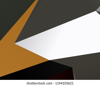 Geometric shapes Wallpaper. The combination of Triangles and irregular squares, rectangles. Minimalist vector graphics. Simple design for covers, banners, cards, posters.