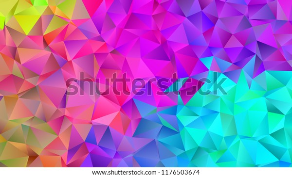 colorful geometric shapes wallpaper