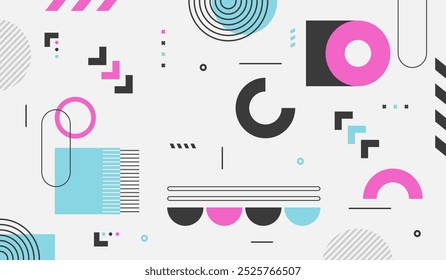 Diseño de Vector de Fondo de pantalla de Formas geométricas