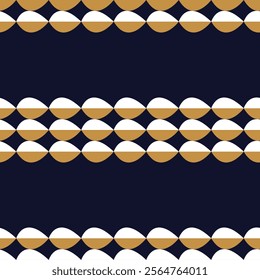 Geometric Shaps Vector Repeat Pattern Design.