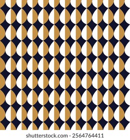 Geometric Shaps Vector Repeat Pattern Design.