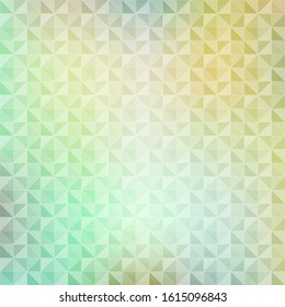 Geometric shining triangular background with gradient. New design for your business cards, invitations, calendars, ad, banners, posters, presentations, print, flyers Vector illustration