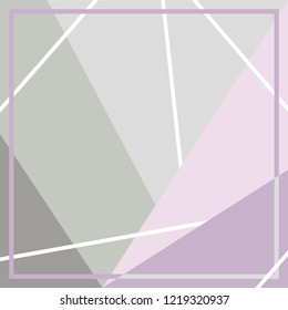 Geometric silk scarf pattern