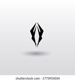 Geometric Simple Abstract Modern Stone Business Logo Design