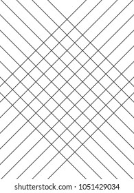 Geometric simple black and white minimalistic pattern, diagonal thin lines. Can be used as wallpaper, background or texture.