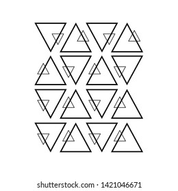 Geometric Simple Black and white minimalistic Pattern. diagonal Thin lines. can be used as wallpaper. background or texture