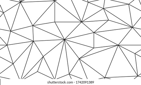 Geometric Simple Black White Minimalistic Pattern Stock Vector (Royalty ...