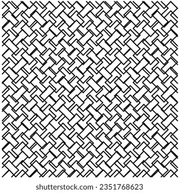 Geometrisches einfaches, minimalistisches Muster in Schwarz und Weiß, diagonale dünne Linien. Kann als Bildschirmhintergrund, Hintergrund oder Textur verwendet werden. Sammlung nahtloser geometrischer Formen 