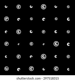 Geometric simple black and white minimalistic pattern, business or finance. Can be used as wallpaper, background or texture. Vector shapes.