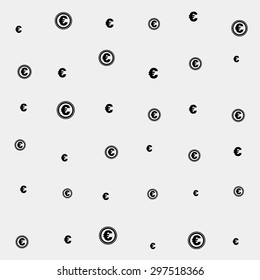 Geometric simple black and white minimalistic pattern, business or finance. Can be used as wallpaper, background or texture. Vector shapes.
