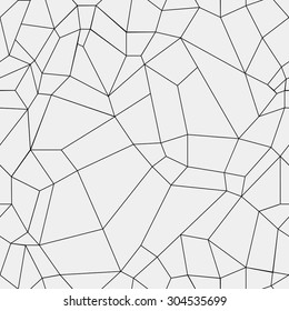 Geometric simple black and white minimalistic pattern, rectangles or stained-glass window. Can be used as wallpaper, background or texture.