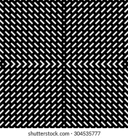 Geometric simple black and white minimalistic pattern, diagonal short lines. Can be used as wallpaper, background or texture.