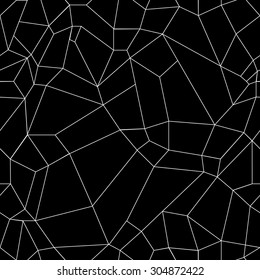 Geometric simple black and white minimalistic pattern, rectangles or stained-glass window. Can be used as wallpaper, background or texture.