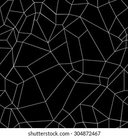 Geometric simple black and white minimalistic pattern, rectangles or stained-glass window. Can be used as wallpaper, background or texture.