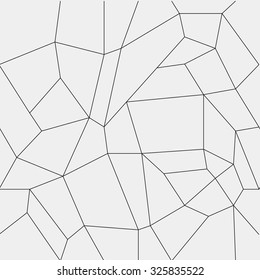 Geometric simple black and white minimalistic pattern, rectangles or stained-glass window. Can be used as wallpaper, background or texture.