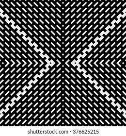 Geometric simple black and white minimalistic pattern, diagonal short lines. Can be used as wallpaper, background or texture.