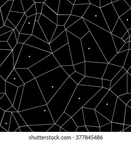Geometric simple black and white minimalistic pattern, rectangles or stained-glass window. Can be used as wallpaper, background or texture.
