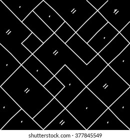 Geometric simple black and white minimalistic pattern, diagonal  thin lines. Can be used as wallpaper, background or texture.