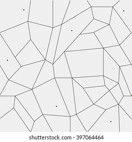 Geometric simple black and white minimalistic pattern, rectangles or stained-glass window. Can be used as wallpaper, background or texture.