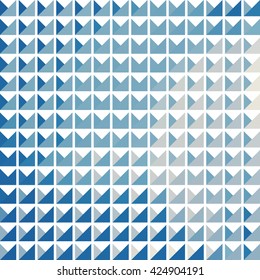 Geometric simple black and white minimalistic pattern. Trendy vector triangles pattern.