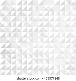 Geometric simple black and white minimalistic pattern. Trendy vector triangles pattern.
