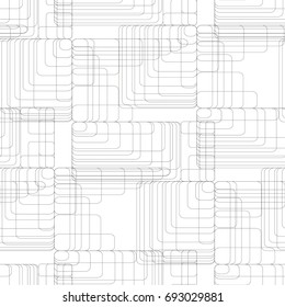 Geometric simple black and white minimalistic pattern, thin lines. Wallpaper, background or texture.