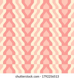 Geometric. Simple flat seamless pattern will attract attention and transform any surface. Suitable for web, ads, textile, printed goods and for any design project.
