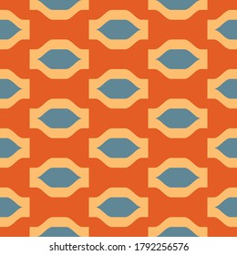 Geometric. Simple flat seamless pattern will attract attention and transform any surface. Suitable for web, ads, textile, printed goods and for any design project.