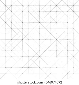 Geometric simple minimalistic background. Triangles dotted pattern. Vector illustration