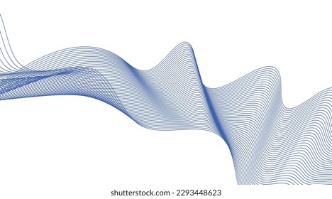 fondo abstracto geométrico simple y minimalista. patrón de líneas grises. vector de diseño de onda de líneas de fondo empresarial