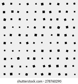 Geometric simple monochrome minimalistic vector pattern, rectangles or squares
