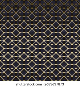 Ornamento simples geométrico. Padrão de vetor contínuo. Plano de fundo