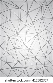 Geometric simple pattern with triangles