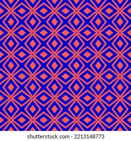 Flor hexagonal de polígono simple geométrico abstracto vectores retro vintage repetición de patrón sin inconvenientes adecuado para la moda de decoración de fondo e impresión en textura de tela textil