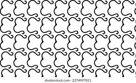 Geometric simple, seamless geometric pattern. Vector repeating tile texture. black and white. Usable for fabric, wallpaper