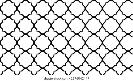 Geometric simple, seamless geometric pattern. Vector repeating tile texture. black and white. Usable for fabric, wallpaper