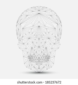 Geometric skull