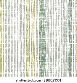 Fondo geométrico de franjas verdes de lodo. Vector de patrón de banda. Textura de tela a rayas de papel pintado sin soldadura.Motif de tela. Fondo de textura. 
